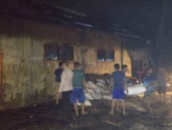 Rice Mill di Pekalongan Terbakar, Diduga Akibat Korsleting Listrik