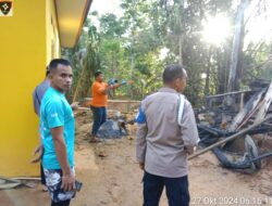 Insiden Kebakaran Rumah di Muna Barat Menewaskan Istri Pemilik Rumah