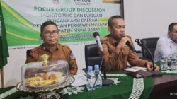 DP3A Muna Barat Gandeng Kemenag Cegah Perkawinan Anak Usia Dini