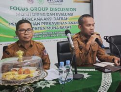 DP3A Muna Barat Gandeng Kemenag Cegah Perkawinan Anak Usia Dini