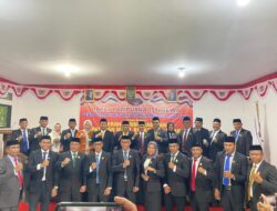 DPRD Muna Barat Gelar  Paripurna Sertijab Bupati dan Wakil Bupati Terpilih