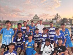 Jalin Silaturahmi dan Bakat, SMAN 1 Tikep dan SMAN 1 Kusambi Gelar Laga Persahabatan