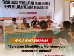 Bawaslu Muna Barat Gelar Fasilitasi Pemilu Inklusif: “Disabilitas Berdaya, Pemilu Bermakna”