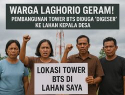Warga Desa Laghorio Muna Pertanyakan Pembangunan Tower BTS yang Diduga Pindah Titik Lahan