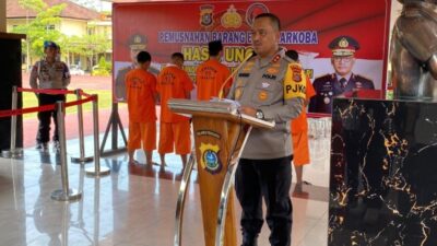 Polisi Musnahkan Barang Bukti Sabu 2,41 Kilogram